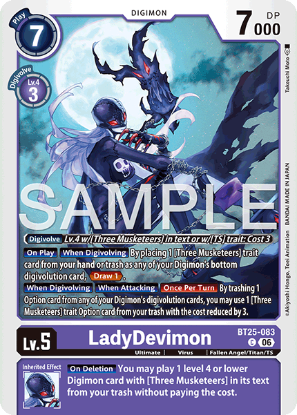 BT25-083, C, LadyDevimon