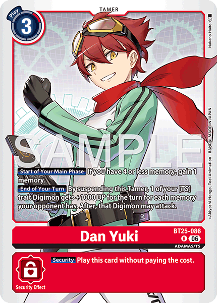 BT25-086, R, Dan Yuki