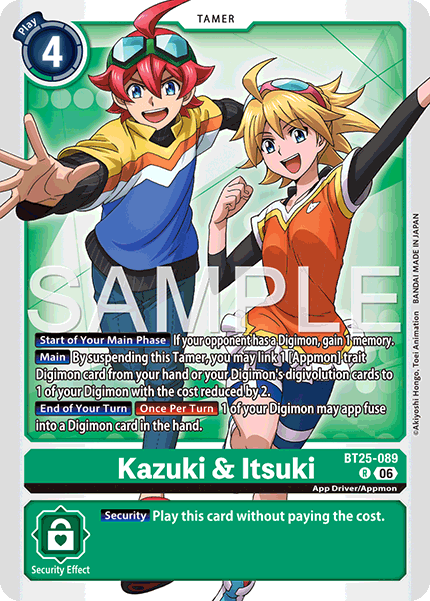 BT25-089, R, Kazuki & Itsuki