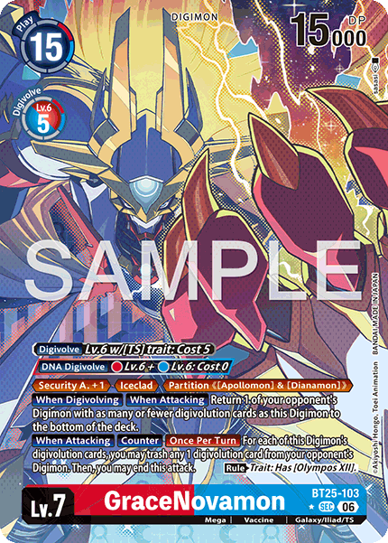 BT25-103, SEC, GraceNovamon (Alternate Art)