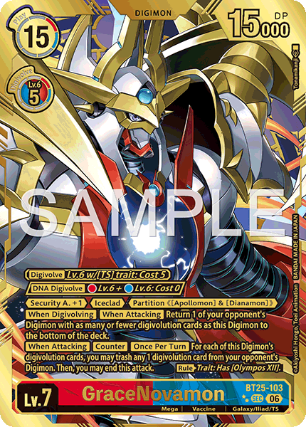 BT25-103, SEC, GraceNovamon (2 Star Alternate Art)