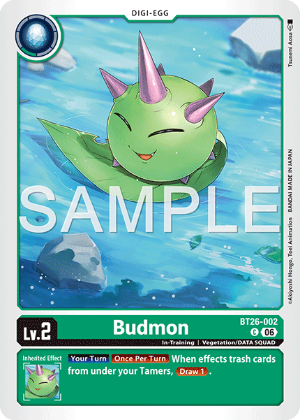 BT26-002, C, Budmon