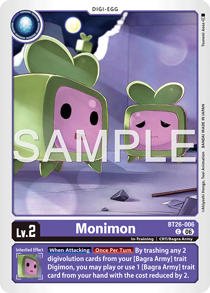 BT26-006, C, Monimon