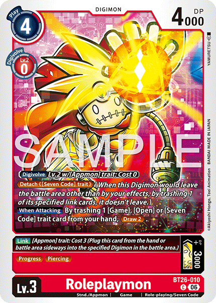 BT26-010, C, Roleplaymon