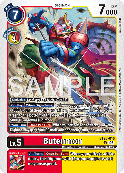 BT26-015, R, Butenmon