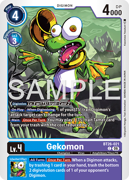 BT26-021, C, Gekomon