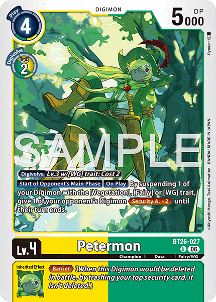 BT26-027, UC, Petermon