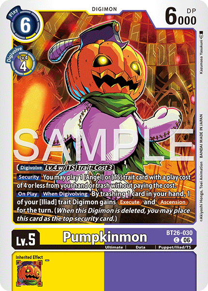 BT26-030, C, Pumpkinmon