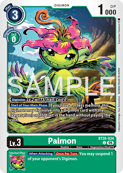 BT26-034, C, Palmon