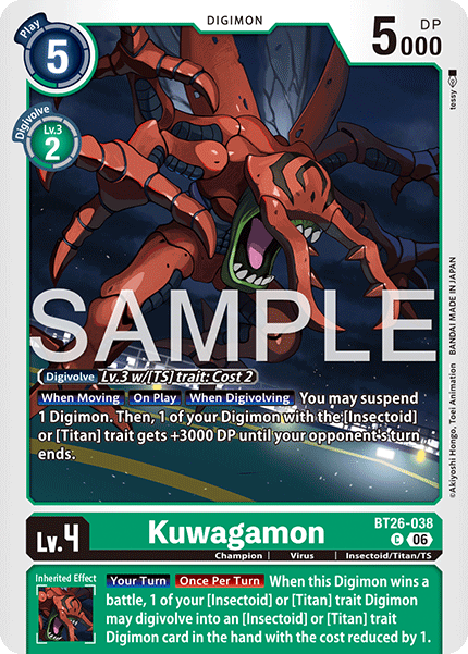 BT26-038, C, Kuwagamon