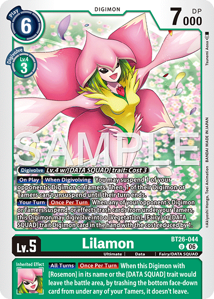 BT26-044, UC, Lilamon