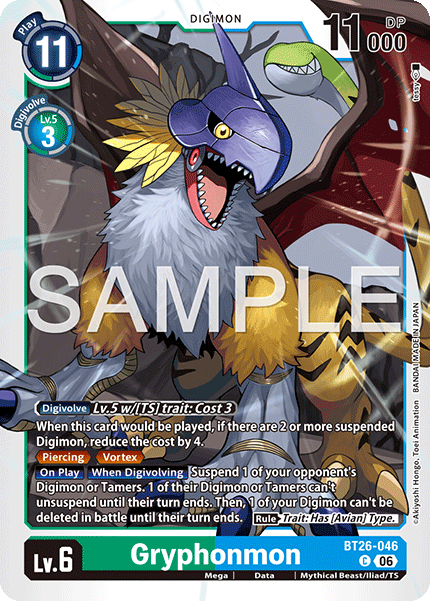 BT26-046, C, Gryphonmon