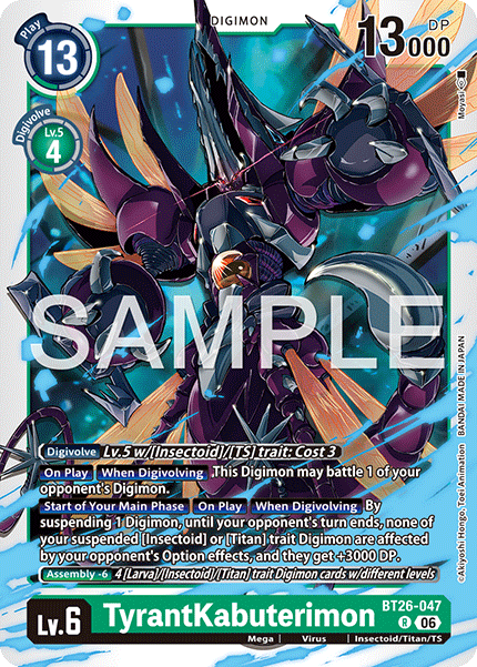 BT26-047, R, TyrantKabuterimon