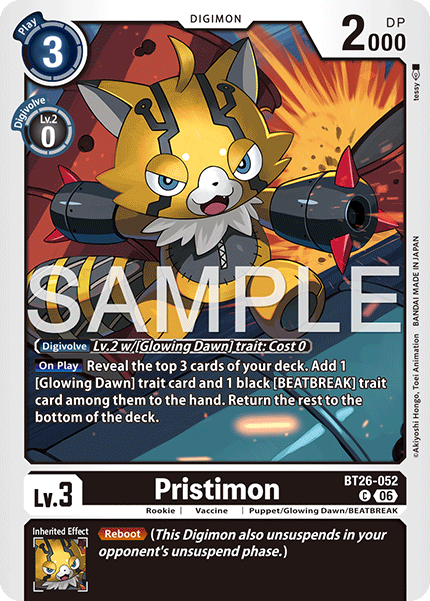 BT26-052, C, Pristimon