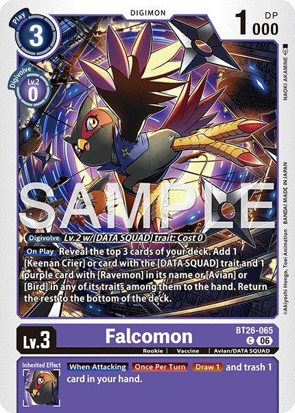 BT26-065, C, Falcomon