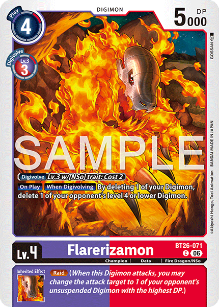 BT26-071, C, Flarerizamon