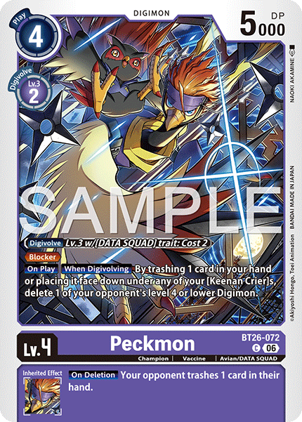 BT26-072, C, Peckmon