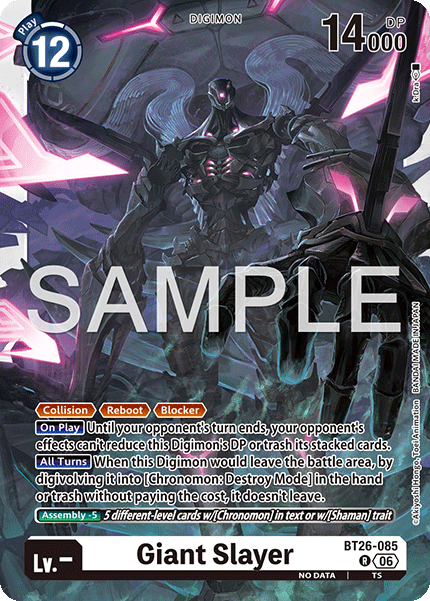 BT26-085, R, Giant Slayer