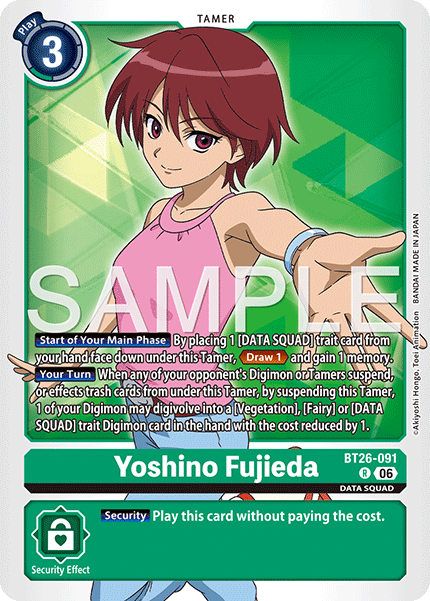 BT26-091, R, Yoshino Fujieda