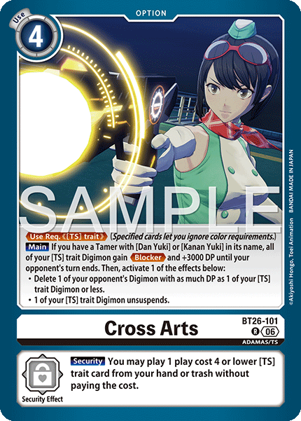 BT26-101, R, Cross Arts