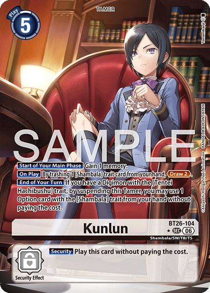 BT26-104, SEC, Kunlun (Alternate Art)