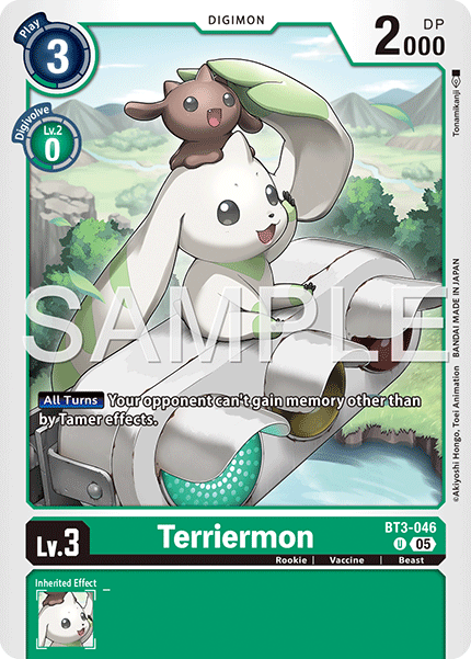 BT03-046, U, Terriermon (AD1 Reprint)