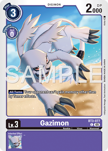 BT03-077, C, Gazimon (AD1 Reprint)