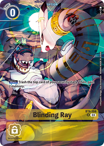 BT04-104 R Blinding Ray (ST17 Reprint)