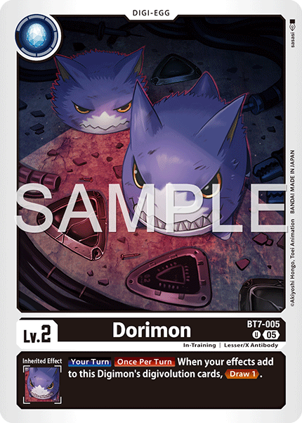 BT07-005 U, Dorimon (AD1 Reprint)