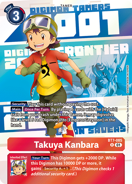 BT07-085 R, Takuya Kanbara (25th Anniversary Set [PB20])