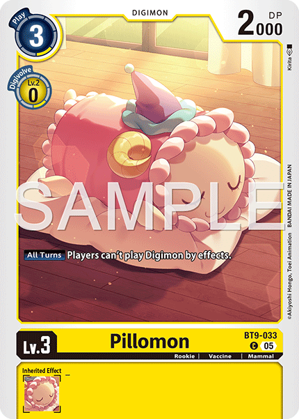 BT09-033, C, Pillomon (AD1 Reprint)