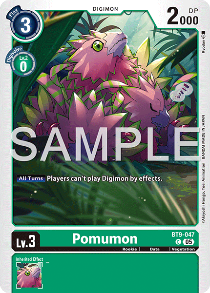 BT09-047, C, Pomumon (AD1 Reprint)