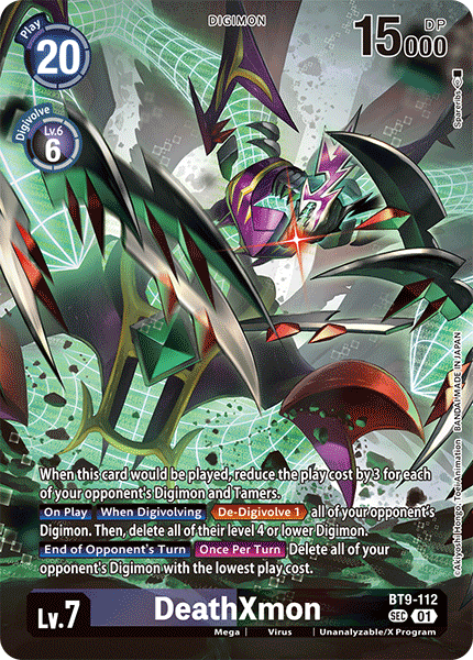 BT09-112 SEC, DeathXmon (SLS Alternate Art)