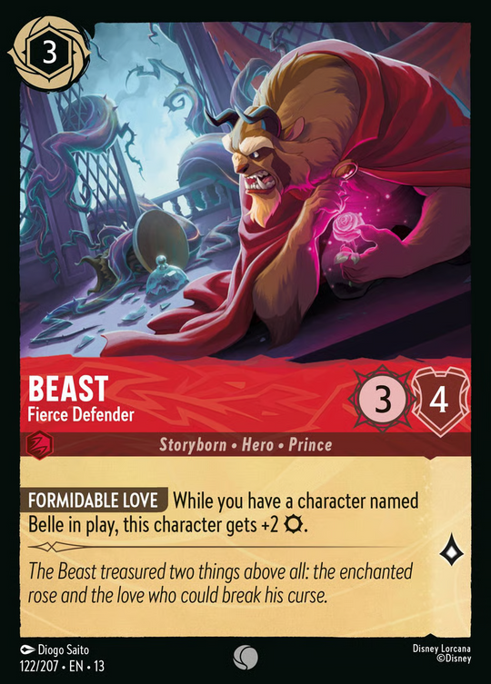 13ATK-122, C, Beast - Fierce Defender