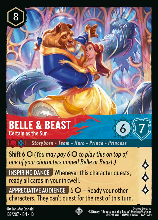 13ATK-132, SR, Belle & Beast - Certain as the Sun (Foil)