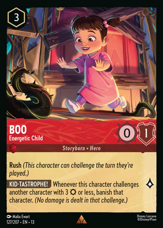 13ATK-127, R, Boo - Energetic Child