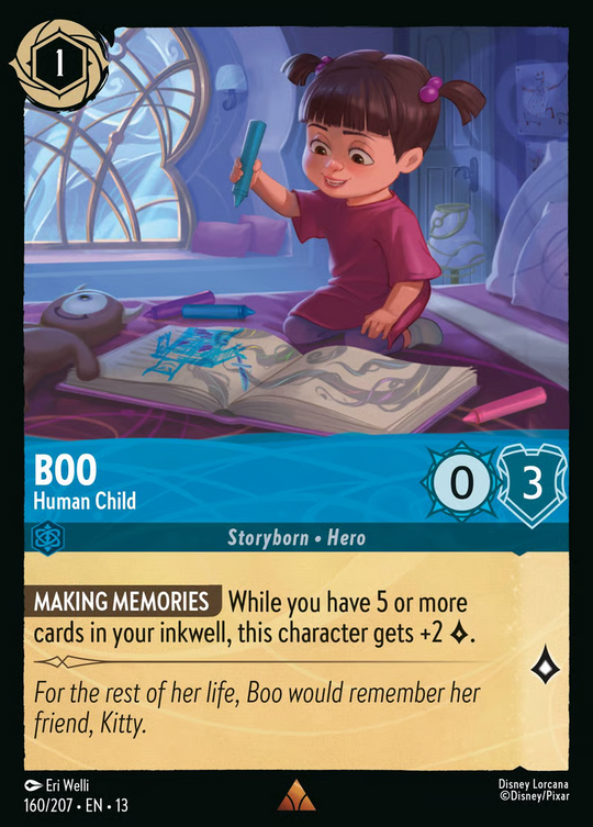 13ATK-160, R, Boo - Human Child (Foil)