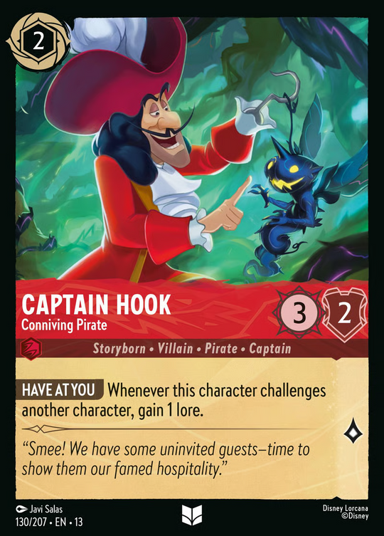 13ATK-130, UC, Captain Hook - Conniving Pirate