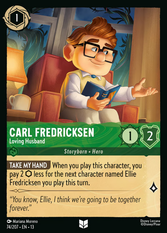 13ATK-074, UC, Carl Fredricksen - Loving Husband