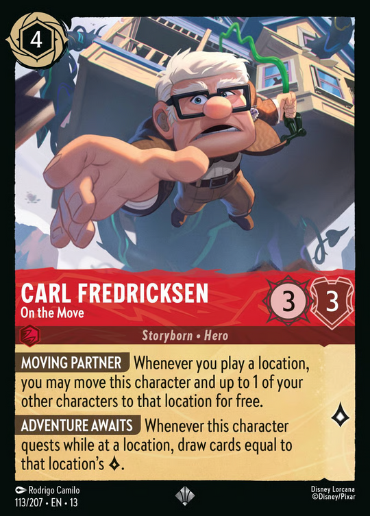 13ATK-113, SR, Carl Fredricksen - On the Move