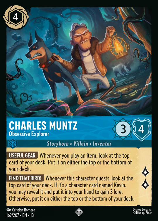 13ATK-162, SR, Charles Muntz - Obsessive Explorer