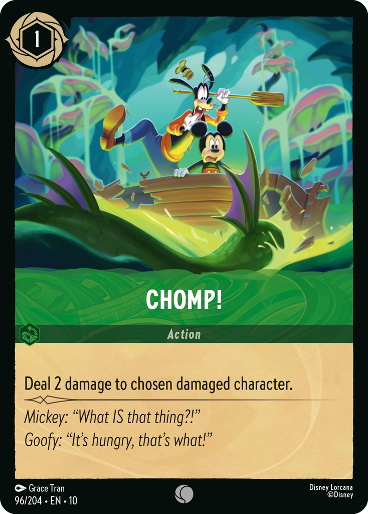 10WHI-096, C, Chomp! (Foil)