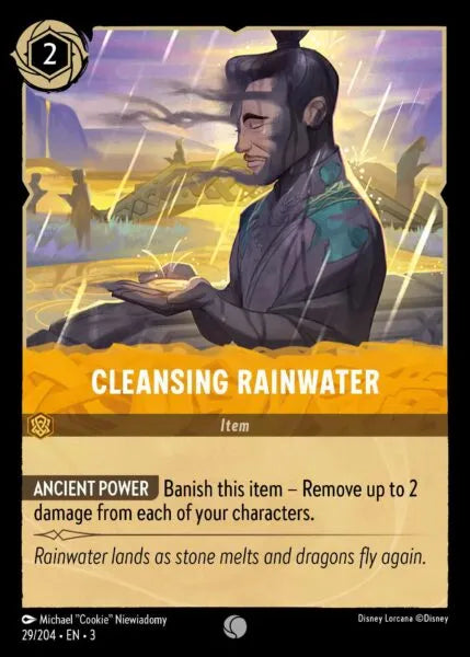 3INK-029, C, Cleansing Rainwater