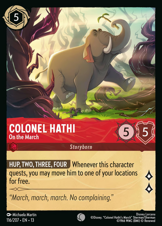 13ATK-116, C, Colonel Hathi - On the March