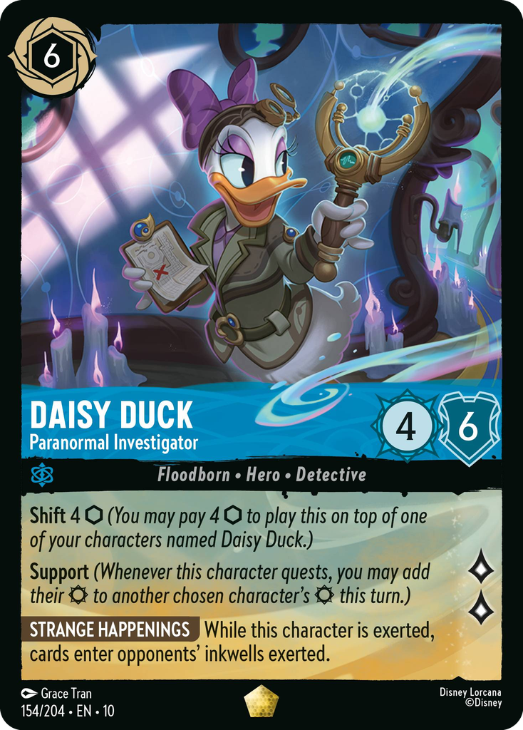 10WHI-154, L, Daisy Duck - Paranormal Investigator