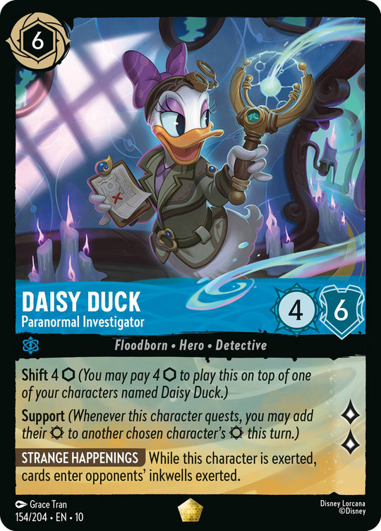 10WHI-154, L, Daisy Duck - Paranormal Investigator