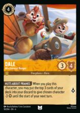 6AZS-018, UC, Dale - Mischievous Ranger (Foil)