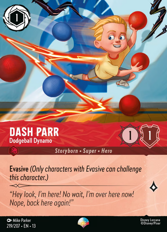 13ATK-219, EPIC, Dash Parr - Dodgeball Dynamo