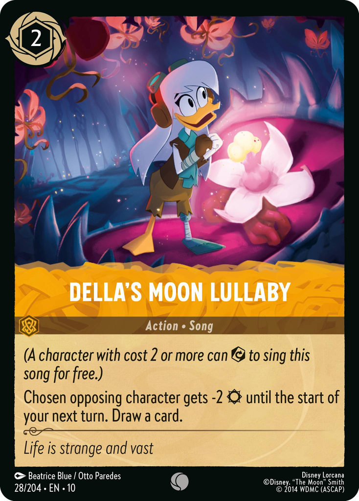 10WHI-028, C, Della's Moon Lullaby (Foil)