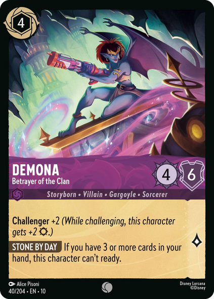 10WHI-040, C, Demona - Betrayer of the Clan
